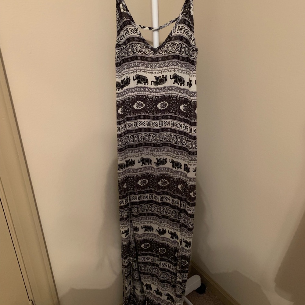 Elephant printed dress